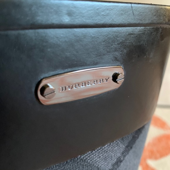 BURBERRY CLEMENCE CHECK PANEL RAIN BOOTS - Picture 9 of 12